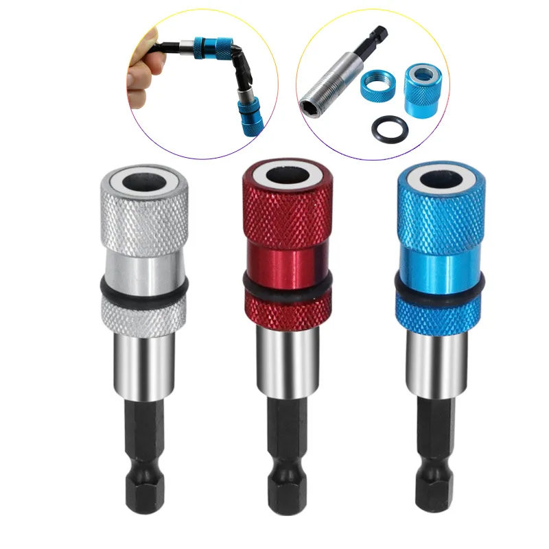 

1/4 дюймов Регулируемая глубина магнитный держатель для отвертки шестигранный держатель с удлинителем для дрели электрическая насадка для шуруповерта PH2