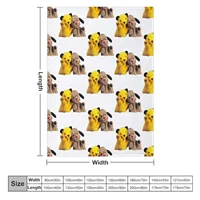 Sooty and sweep Throw Blanket Fashion Sofas Plush Winter beds Blankets thin blanket  throw blanket  blankets for beds 2