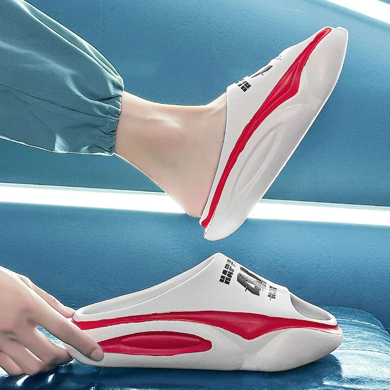 Slip Slippers for Men Non-Slip Slip Comfy With Thick Sole Slipper for Indoor Outdoor Soft Foam Sliders_voghion.com