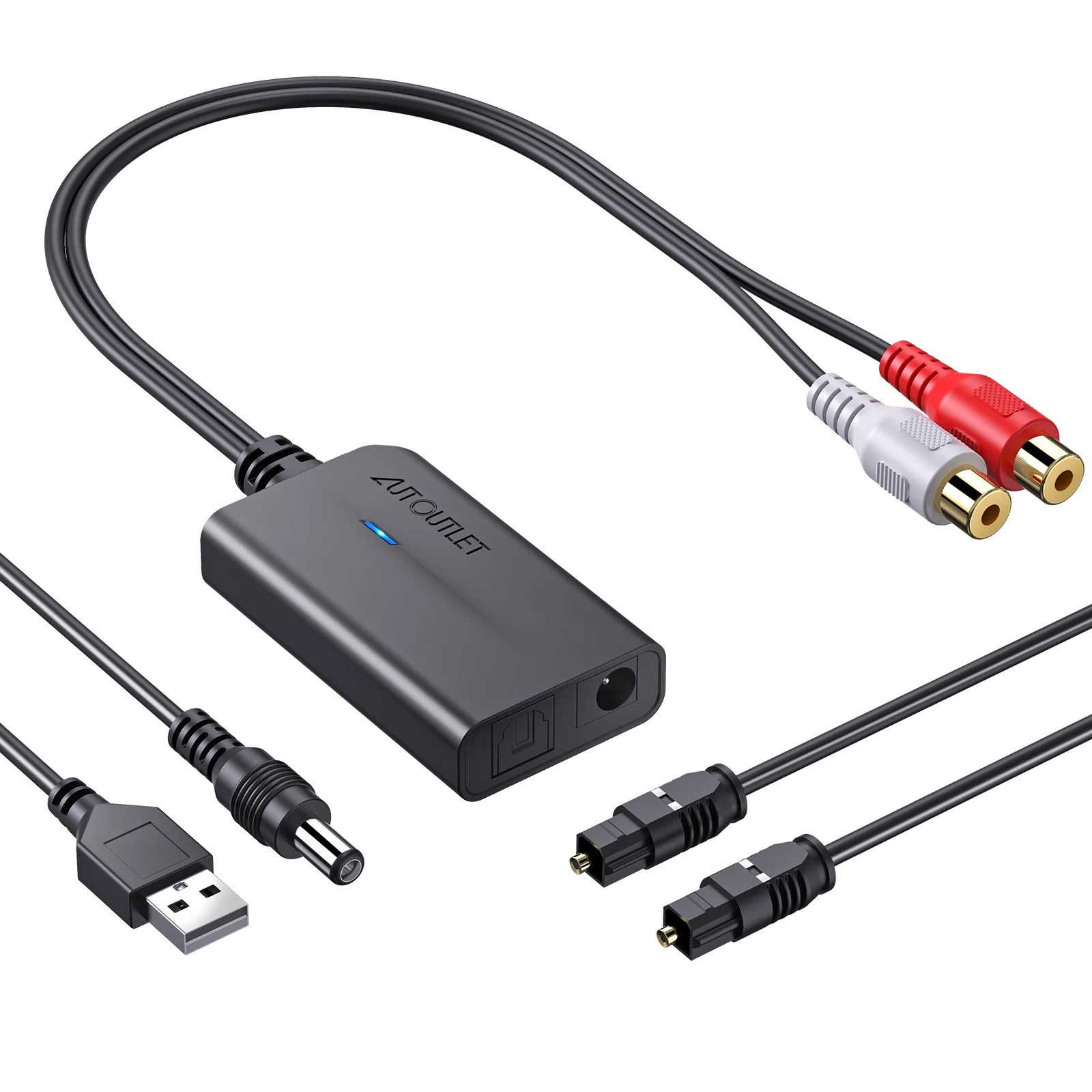 Dac Convertidor Rca A Optical Dac Convertidor Audio Optico