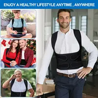Back Brace Posture Corrector for Women and Men, Shoulder Straightener, Adjustable Full Back Support, Upper and Lower Back  Brace 2