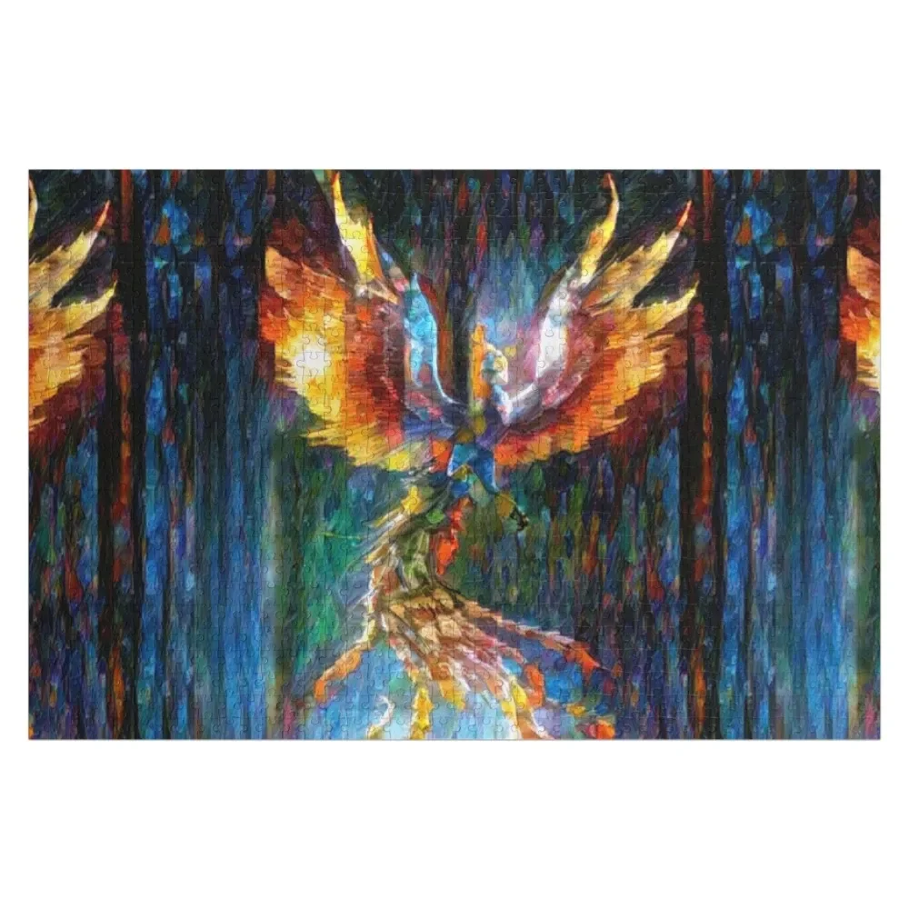 The rise of the phoenix Jigsaw Puzzle Woodens For Adults Custom Wood Personalized Toy Puzzle