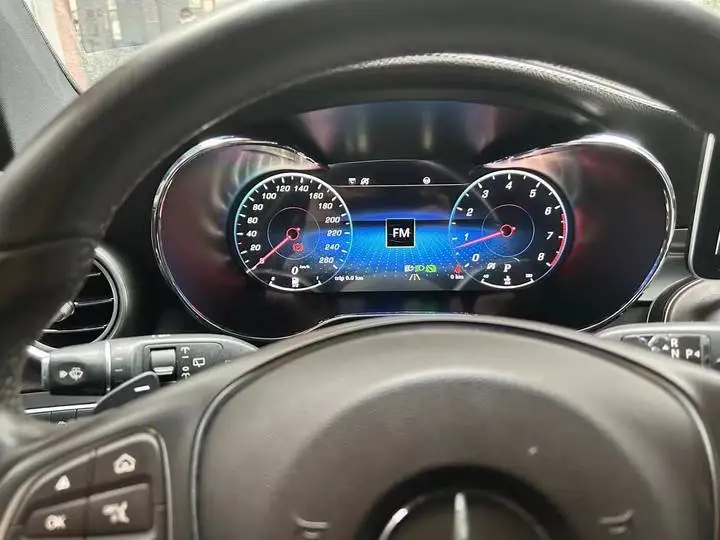 LCDSpeedometerDigitalDashboardForMercedesBenzCClassW204W205