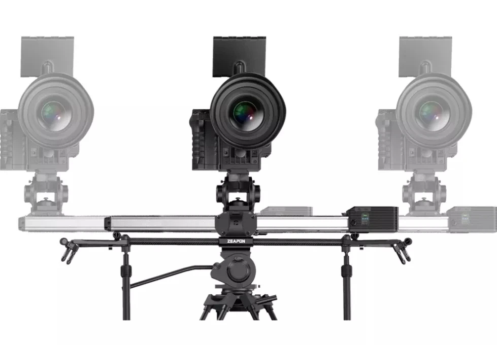 ZEAPON Micro 2 E600 E800 M600 M800 Motorized Slider DSLR Camera Video Double Distance Portable Motor Macro Track Slider