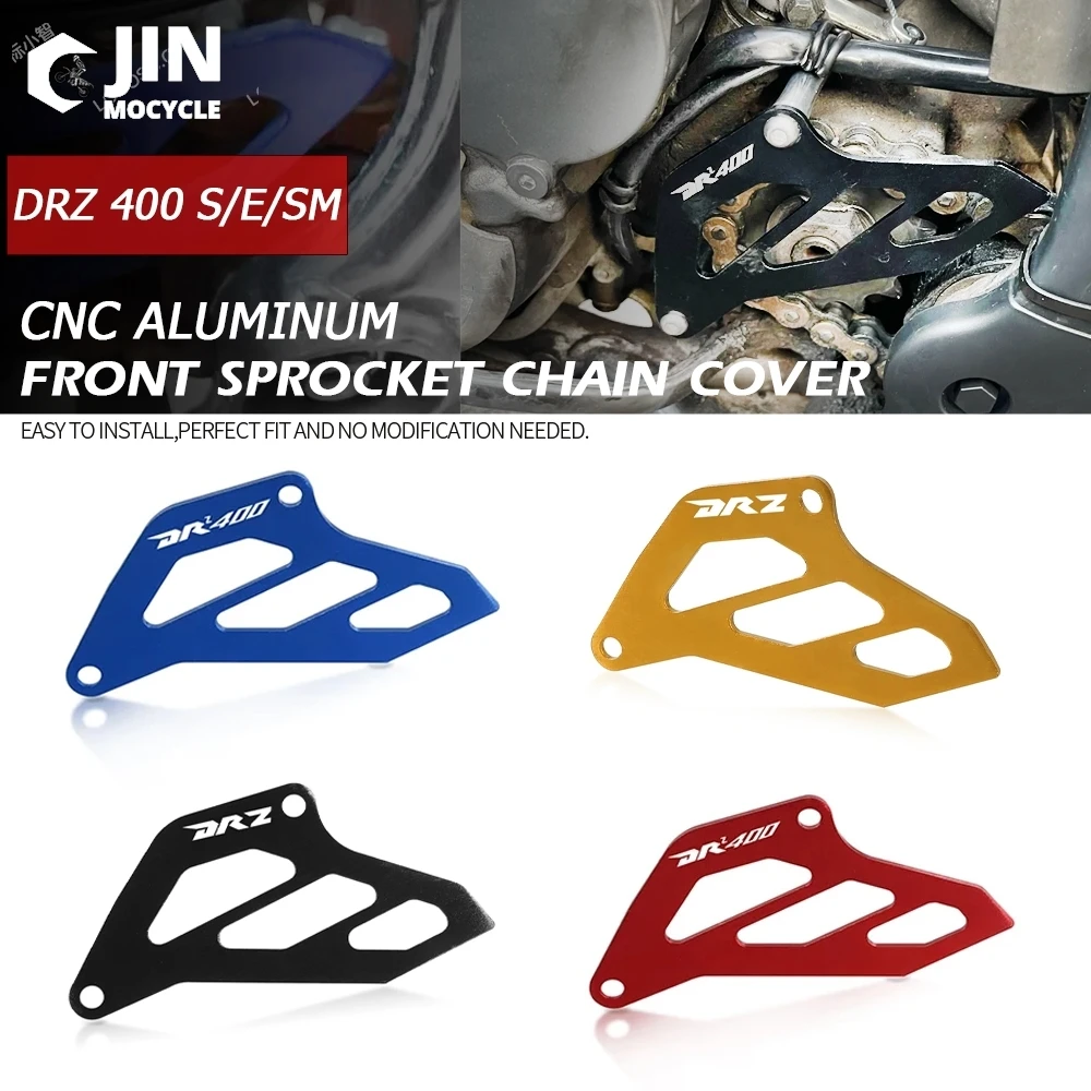 

FOR SUZUKI DRZ400SM DRZ400S DRZ400E DRZ400 DRZ 400 S/E 2005-2020 2021 2022 Motorcycle Front Sprocket Chain Guard Cover Protector