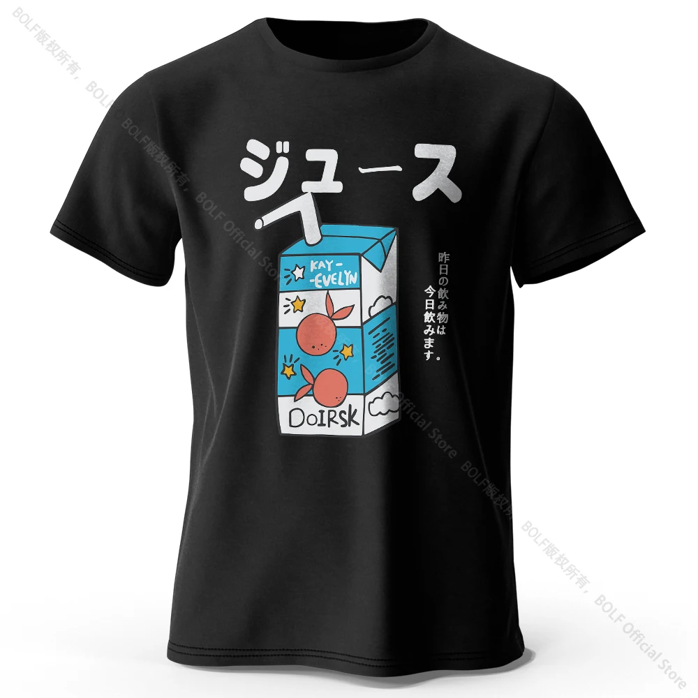Anime-Inspired Japanese Soda Pop Graphic 100% Cotton Unisex T-Shirt, Ultra Soft Round Neck Short Sleeve Tee