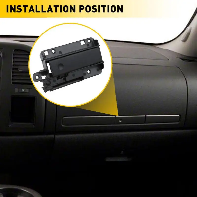

Перчаточный ящик с верхним отсеком, ручка-защелка для 07-2013 Chevy Gmc Silverado Sierra перчаточный ящик, пластиковые автомобильные Сменные аксессуары