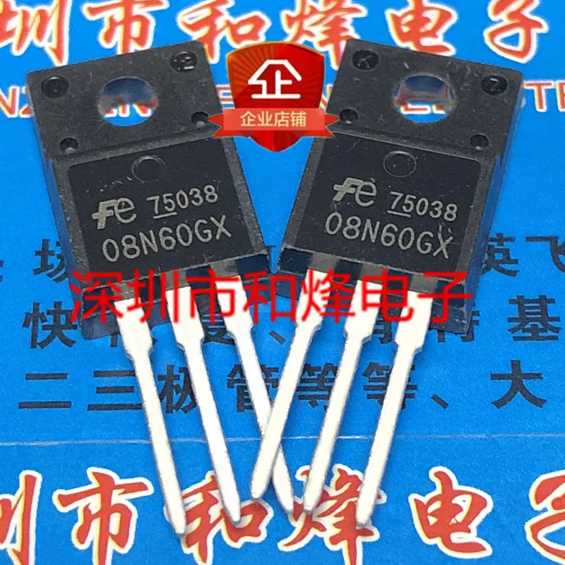 

5PCS-10PCS 08N60GX FMV08N60GX TO-220F 600V 8A ORIGINAL ON STOCK