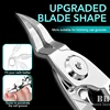 1Pcs Toenail Clippers for Thick Ingrown Toenails Large Handle Stainless Steel Nail Clipper Cutters Pedicure Tools 3