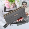 Long Women's Wallet Female Purses Tassel Coin Purse Card Holder Wallets Female Pu Leather Clutch 6