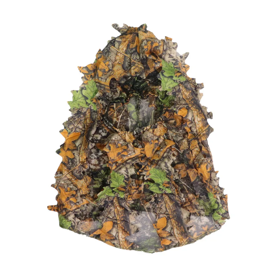 Sniper CS Bionic Camouflage Suit Men 3D Maple Leaf Ghillie Suits White Snow Hunting Suits Invisible Camo Full Set ghillie suit