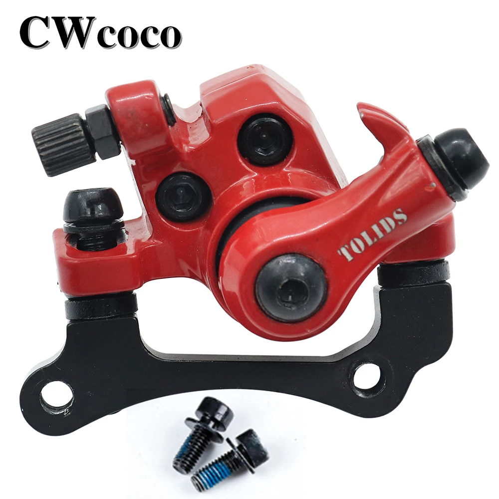 Electric scooter Mechanical Disc Brake Front & Rear Disc Rotor Brake 1 Pair right side universal for 8/10 inch electric scooter