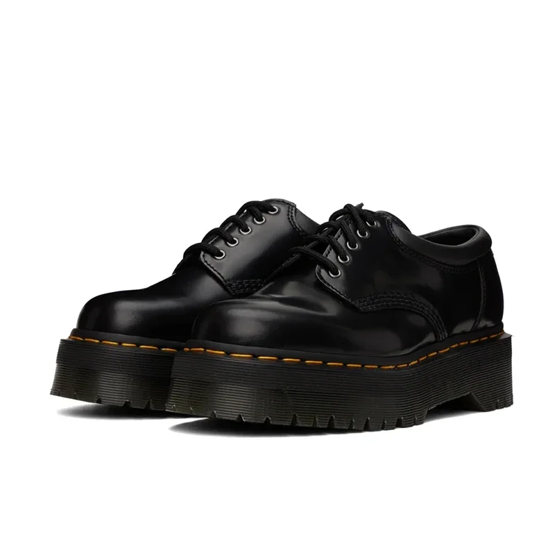 프레피 스타일 캐주얼 가죽 신발, 두꺼운 밑창,  더비 신발, 레이스업 디자이너 신발, Zapatillas 2A, 새로운 디자인