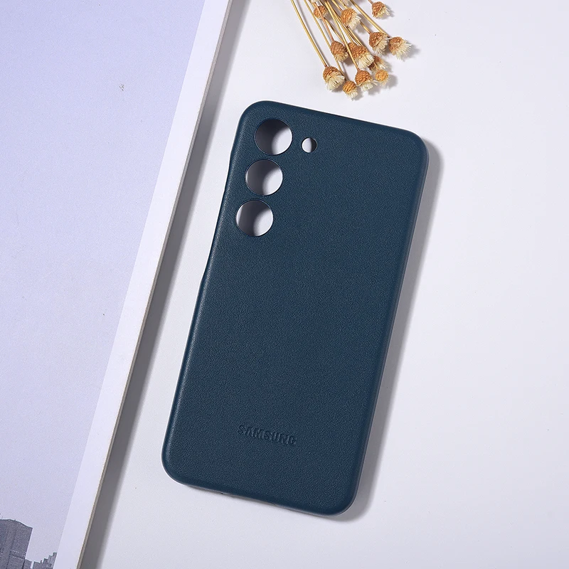 Elegant Leather Phone Case - Full Protective Shockproof Back Cover with Box