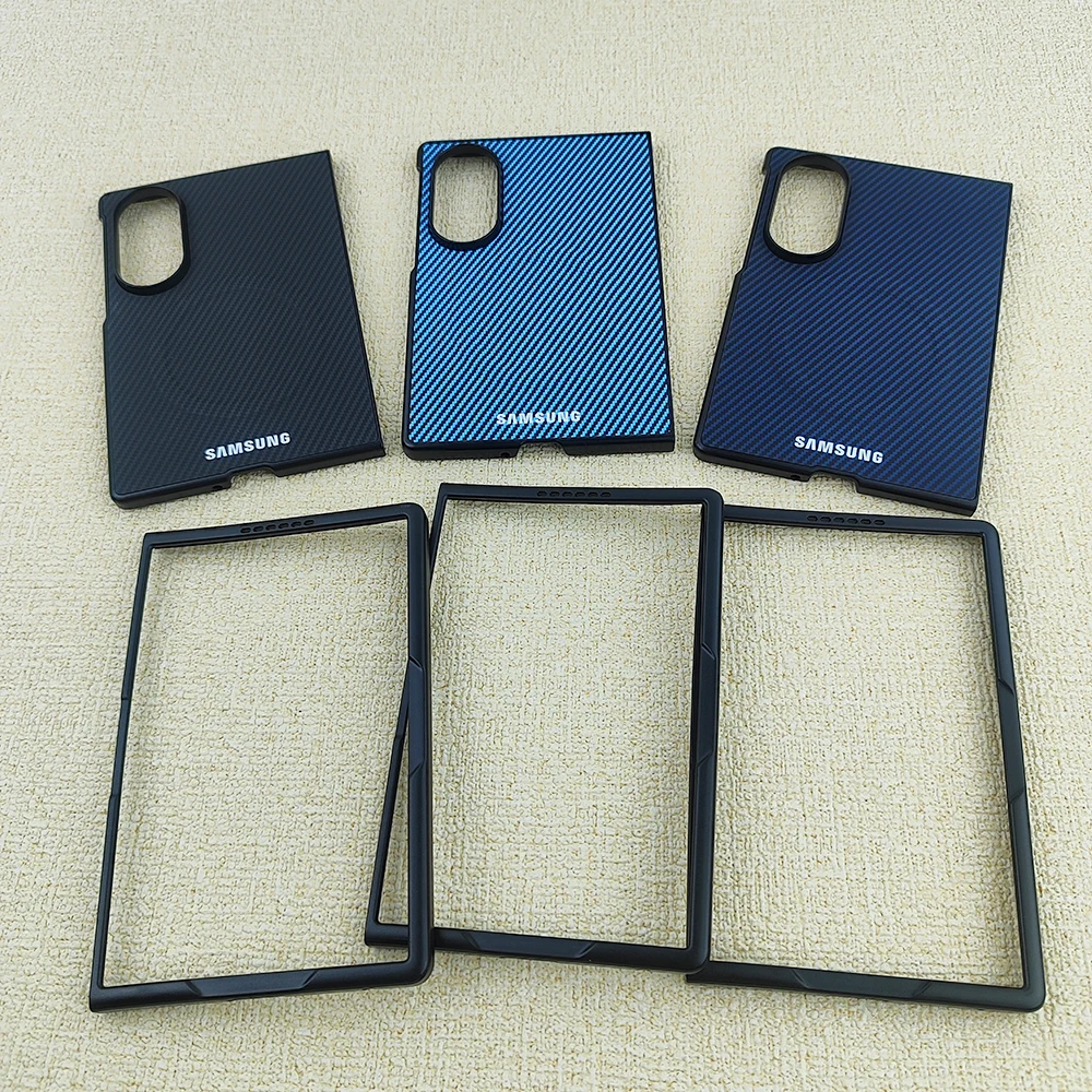 Luxury Carbon Fiber Magnetic Case with MagSafe and Anti-Fall Protection