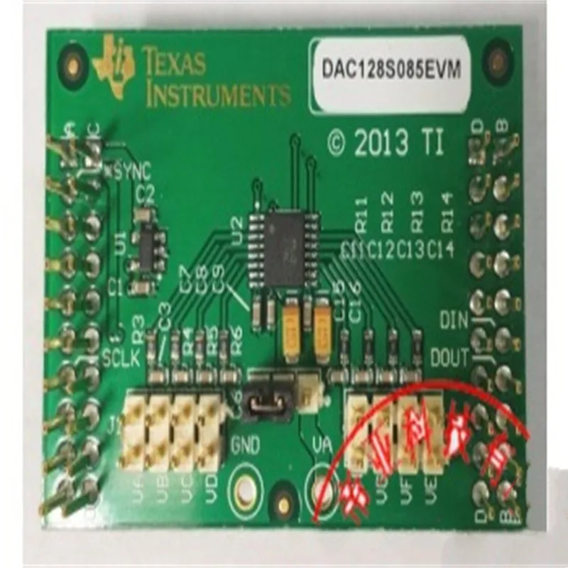

DAC128S085EVM 12-bit 8-channel SAR digital-to-analog converter evaluation module development board
