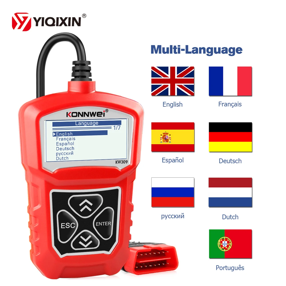 KONNWEI OBD1 Scanner Engine Fault Code Car Reader KW309 Automotive