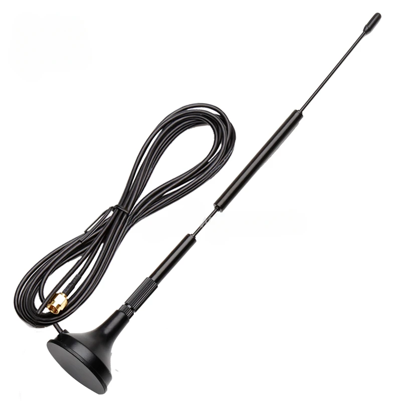 12dBi 433MHz LoRa Antenna SMA Male Magnetic Mount Aerial RG174 3M Cables for Sig