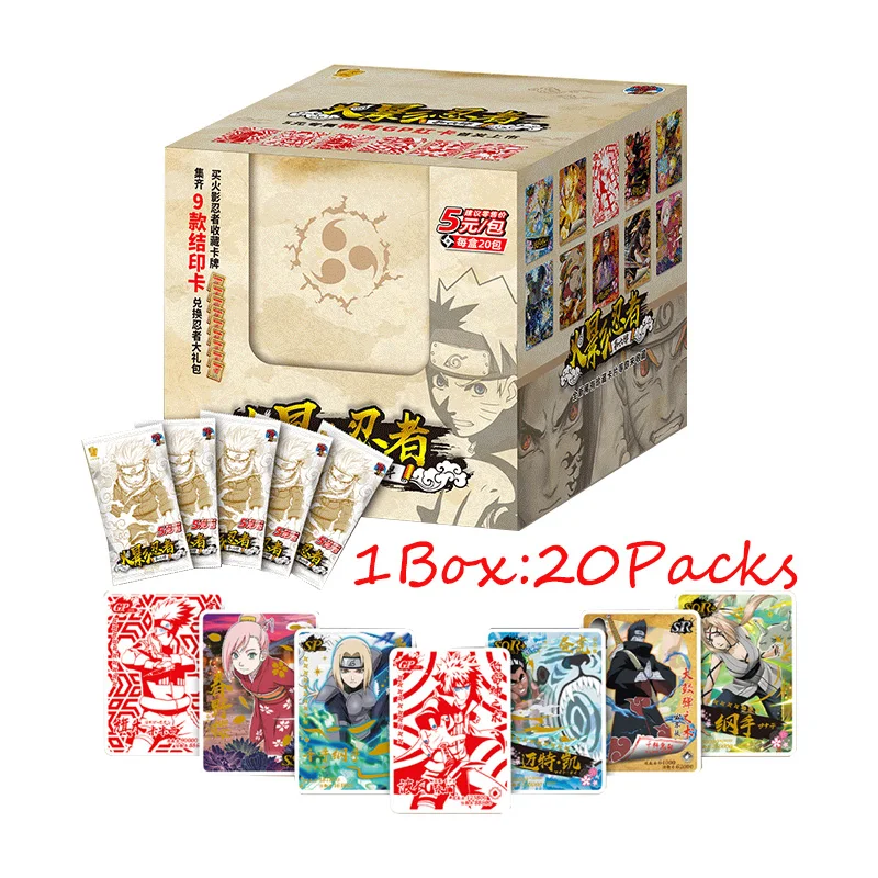 

Genuine Naruto Cards HY-0605 Series Collection Cards Fight Chapter Pro Chapter Children Toys Game Cards Gifts