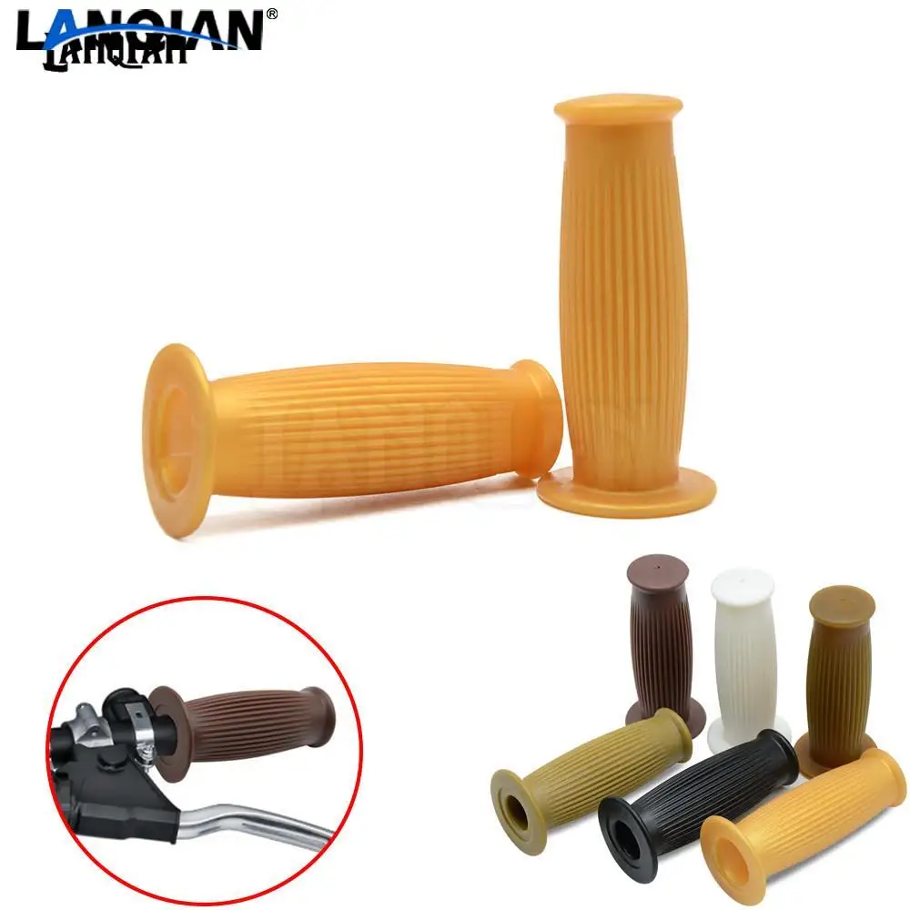 25Mm 28Mm Manopole Vintage Manopole Manubrio In Gomma Per Moto Per Motocross Yamaha Nmax Tmax 530 Mt 07 Honda Suzuki Kawasaki