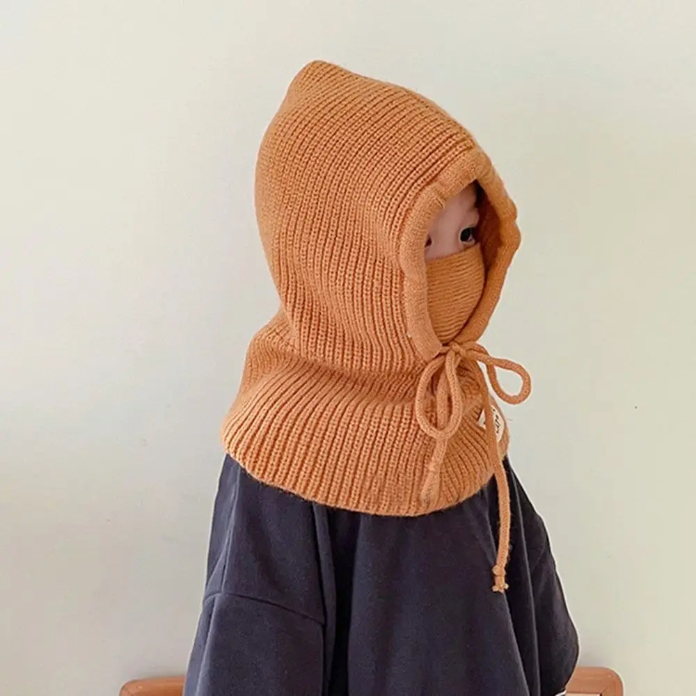 Polyester Kids Beanie Hat Earflap Warm Ears Neck Children