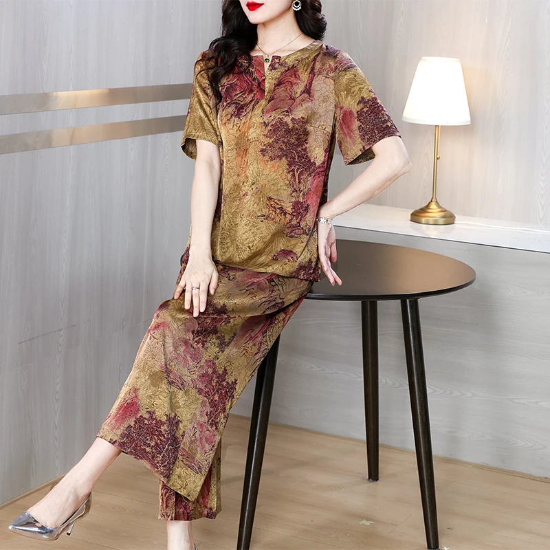 Рисунок 5 - Лето 2024, роскошные брюки-имитация двух частей