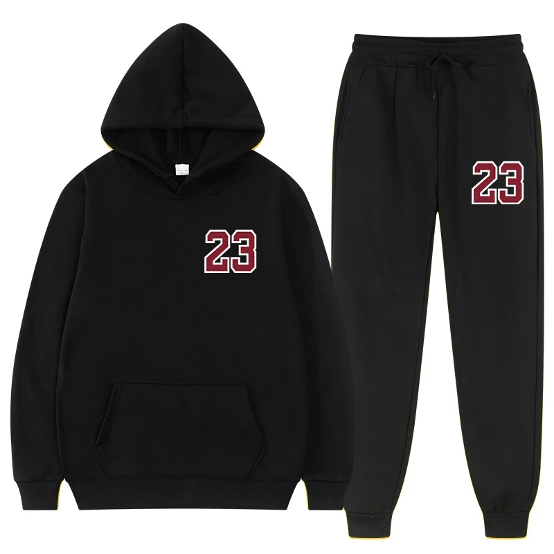 2 Pieces Set Mens Suits Solid Sets Women Sweatshirts Sweatpants Fashion Tracksuit Hoodies Spring Autumn Fleece Hooded Pullover 2 pieces set mens suits solid sets women sweatshirts sweatpants fashion tracksuit hoodies spring autumn fleece hooded pullover