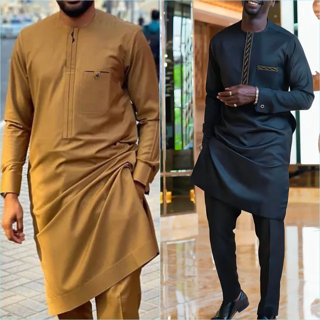 Chukwudi Long Sleeve Dashiki Outfit