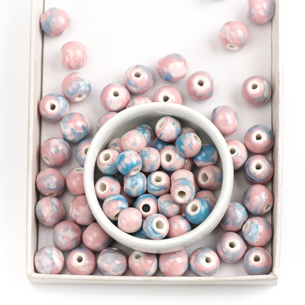 Lot De 40 Perles En Céramique Pour Création De Bijoux - DIY Et Bricolage Créatif