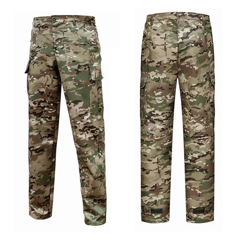 Outdoor Camo Male Uniform Tactical Jackets Training Clothes Safari Suit Pants Men Airsoft Wear Resistant Hunting Clothes 4