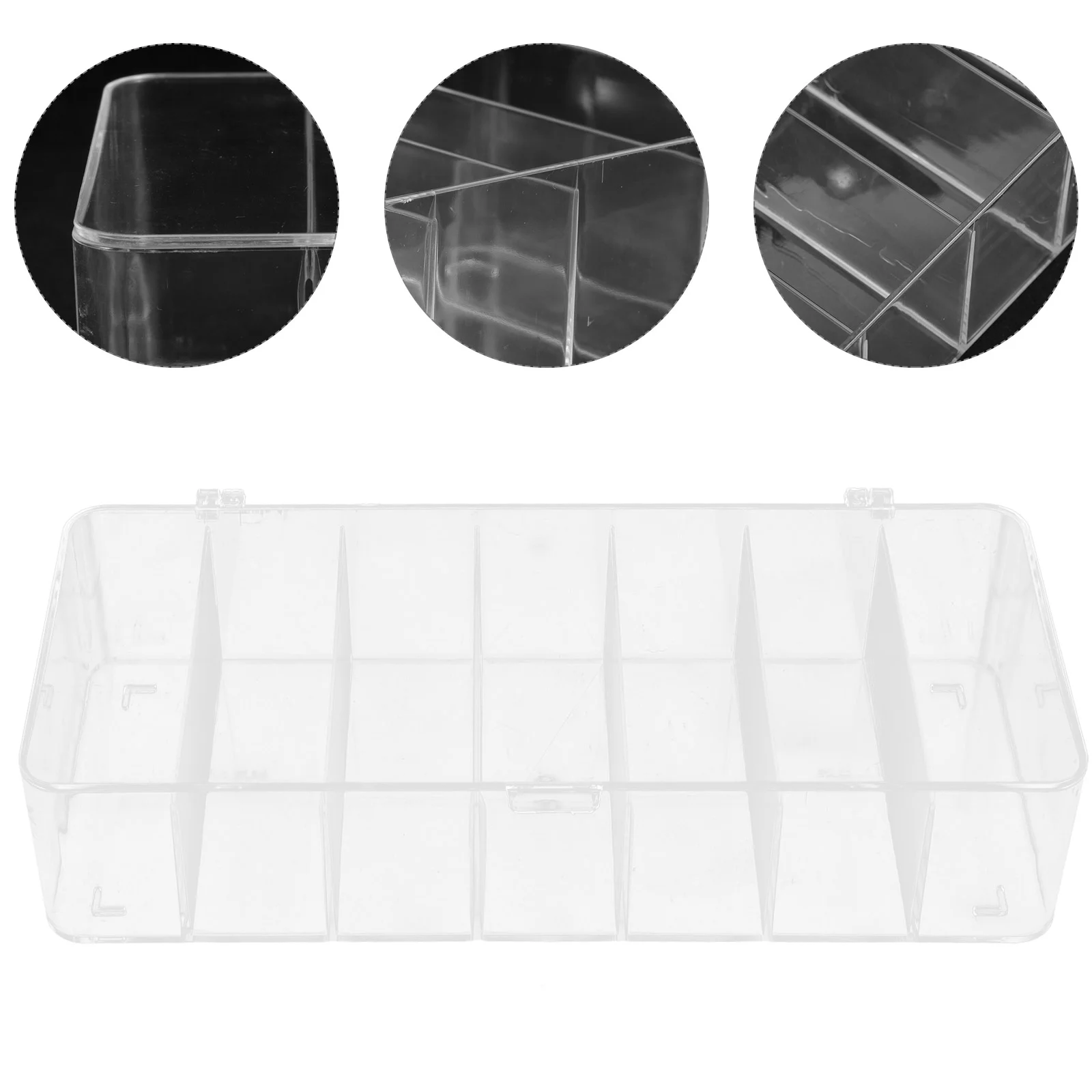 Airtight Container Office Coffee Bag Box Organizer Acrylic Sugar Packets Storage Bin