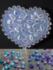 1PC Stone Flower Silicone Mold For Nails Decorations 3D Acrylic Stamping Plates DIY Design Manicure Mold 1