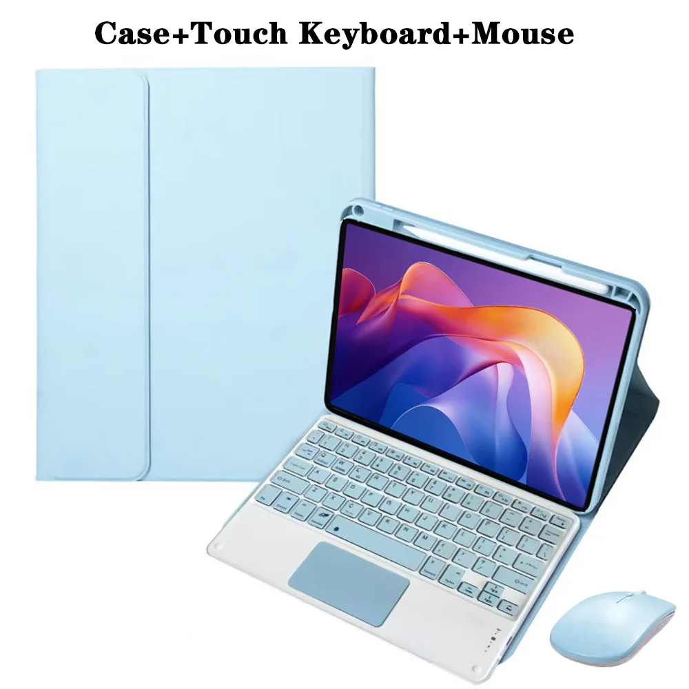 Bluetooth Keyboard Case with Pencil Holder