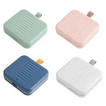 Magnetic Sewing Kit Travel Home Small Magnetic Sewing Box Sewing Thread Needle Threader Scissors Kit Mini Multi-function 5