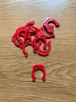 10 pièces 12mm pince de serrage rouge pour John Guest JG Push Fit eau ajustement Campe caravane camping-car accessoires pince de verrouillage 2
