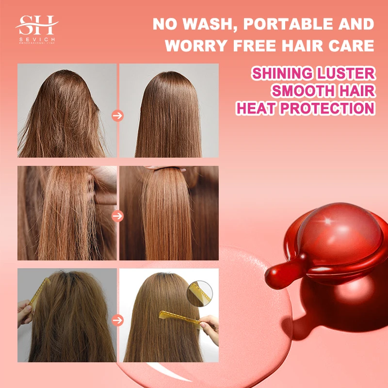 Hair Vitamin Capsule Hair Repair Damaged Care Capsules Essence Protein Smooth Care Repair Anti Loss Essential Oil hair vitamin capsule