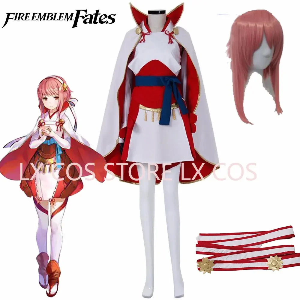 Anime Fire Emblem Fates Sakura Costume Cosplay Custom Made Cos Clothes