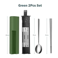 Green 2Pcs Set