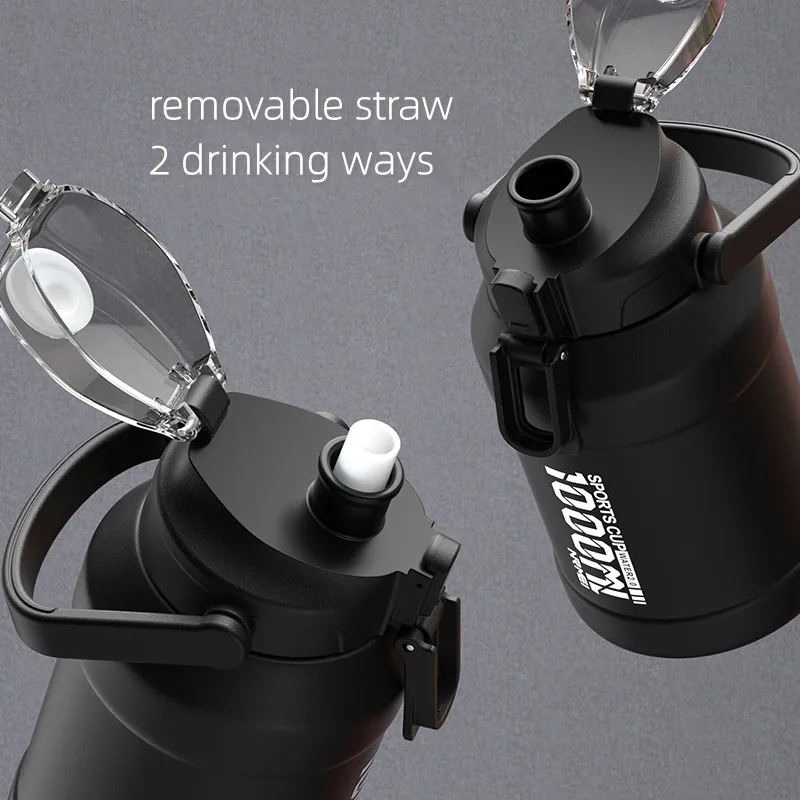 Termo Acero Inoxidable 304 Termo Taza De Acero Inoxidable Al Vacío 304 Vaso Termo De Doble Pared A Prueba De Fugas Para Viajes 500ML Vaso Aislado Para Cafe Con Tapa Deslizante A