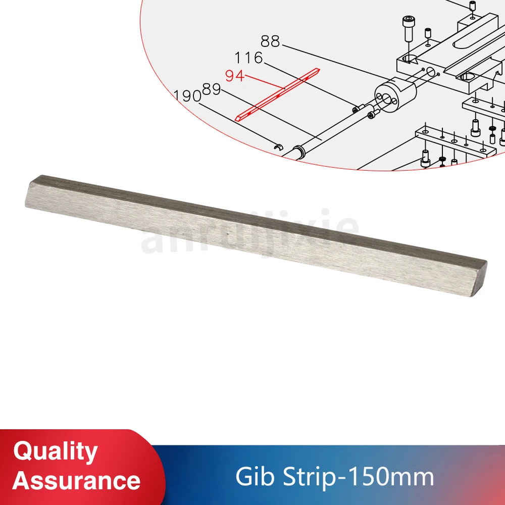 Cross Slide Gib Strip for Craftex CX704 Grizzly G8688 Mr.Meister Compact 9 JET BD-6 BD-X7 BD-7 Mini Lathe Parts saddle drive gear 11t 54t grizzly g8688 busybee cx704 mr meister compact 9 7 x 12 mini metal lathe parts feeding gear