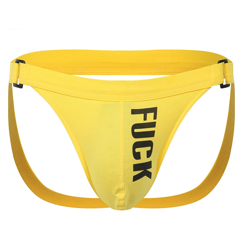 Men's Sexy Jockstrap Gay Slip Backless Thongs Homme Srting Underwear Men Pouch Cuecas Man Cotton Panties Underpants