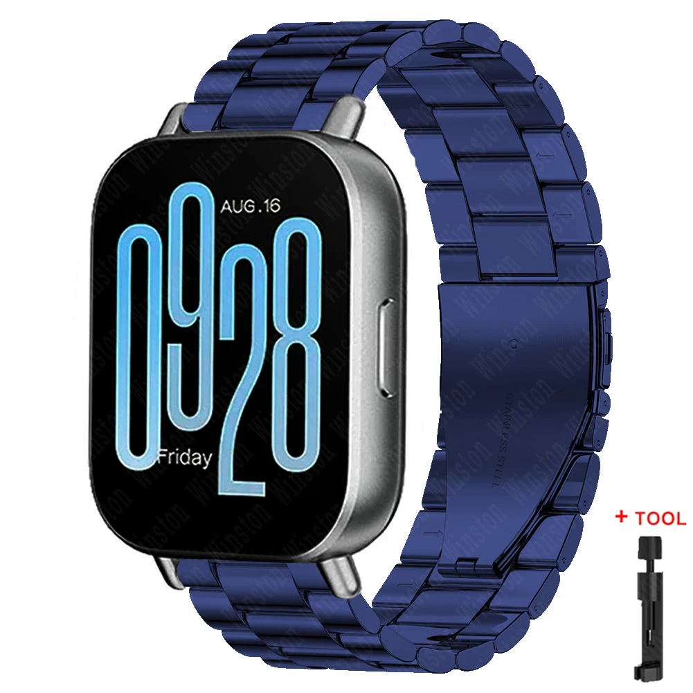Stainless Steel Strap - Premium Metal Band Bracelet Wristband, 22mm