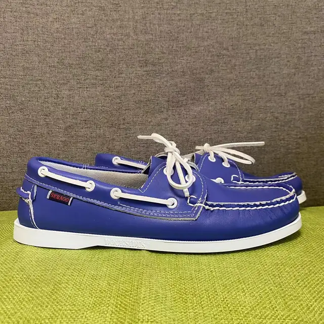 Sebago Footwear Sebago Dockside Bleu Men's Dockside Neoprene Boat Shoe