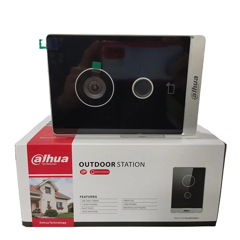 Dahua WIFI Villa Door Station VTO2211G-WP Intercom POE IP65 IR Illumination And Night Vision Wireless Network Control Two Locks