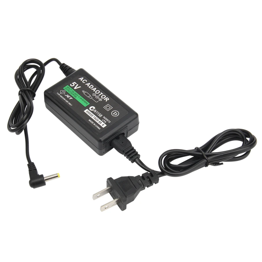 PSP 1000 2000 3000 콘솔용 벽 충전기 전원 케이블, EU 미국 플러그, 5V AC 어댑터, 200 개