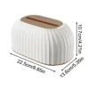 1 Piece Of Household Extraction Paper Box, With Spring, High Appearance Level, Light Luxury, Living Room, Desktop, Tissue Box 6