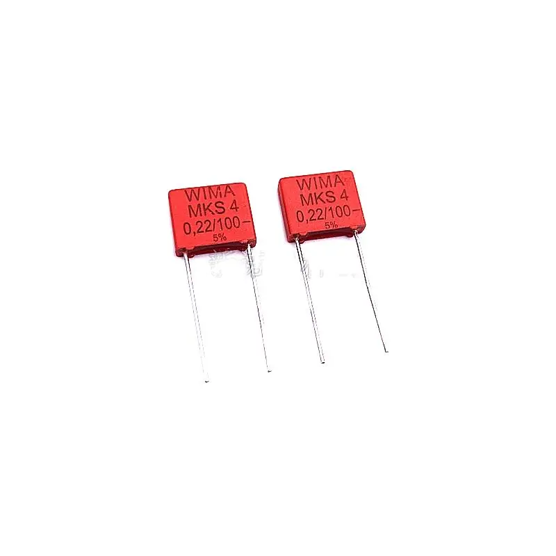 

10PCS/Weimar Capacitor WIMA 224 100V 0.22UF 100V 220nF MKS4 Foot Distance 7.5mm