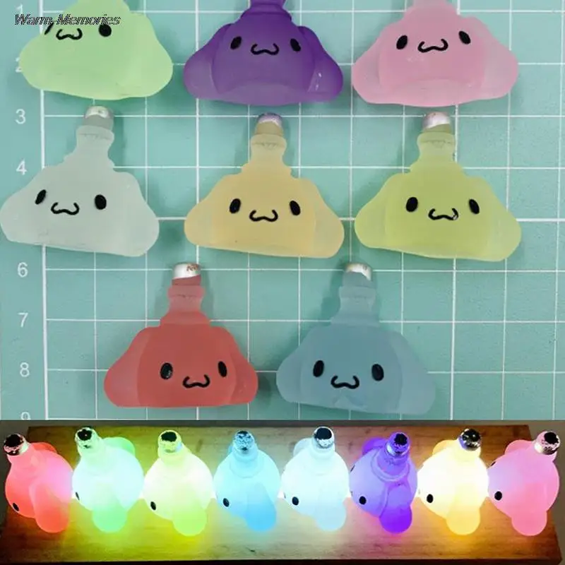 

2Pcs Resin Luminous Perfume Bottle Mini Toys Miniature DIY Accessories Craft For Jewelry Charm Pendant Supply Glow In The Dark