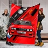1PC Classic Racing Car Print Blanket Soft and Warm Suitable for Adults and Children Deluxe Gift Multiple Sizes Blankets for Beds 6