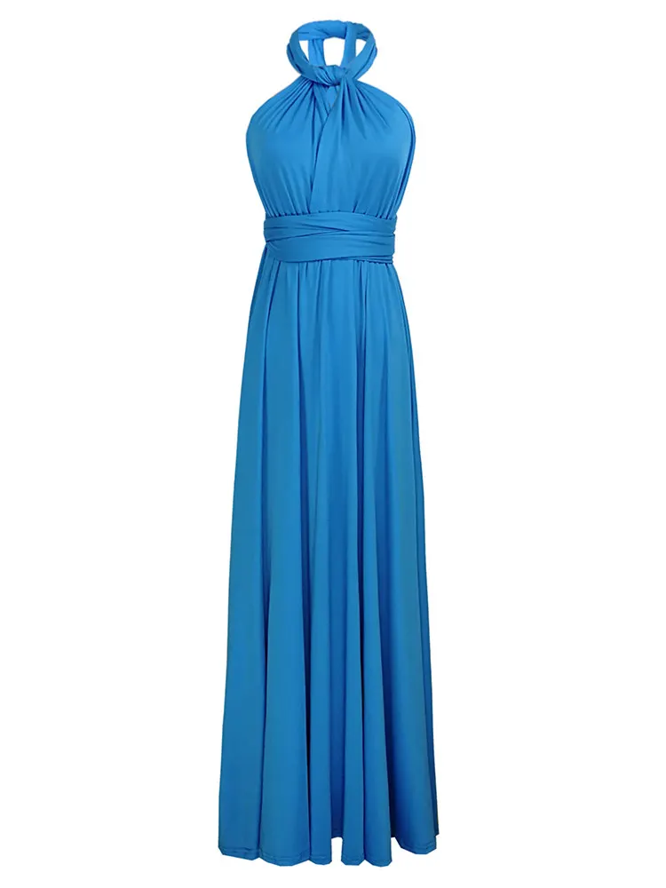 blue dress for baby girl Made in USA Tiffany Blue Infinity Dress Convertible Bridesmaid Dress main image 0